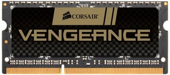 Оперативная память Corsair Vengeance 4 ГБ DDR3 1600 МГц SODIMM CL9 CMSX4GX3M1A1600C9