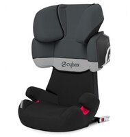 Автокресло группа 2/3 (15-36 кг) Cybex Solution Q2-Fix Rumba red