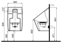 Писсуар Noken Arquitect 100085825