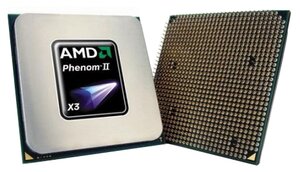 Процессор AMD Phenom II X3 720 AM3,  3 x 2800 МГц