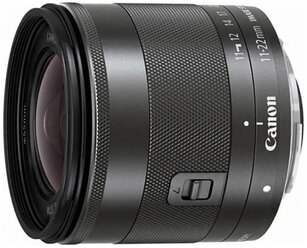 Объектив Canon EF-M 11-22mm f/4.0-5.6 IS STM черный