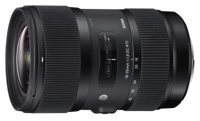  Sigma AF 18-35mm f/1.8 DC HSM Art Canon EF-S