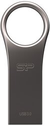 Флешка Silicon Power Jewel J80 16 GB, 1 шт., серебристо-серый