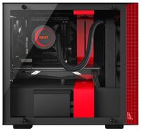 Компьютерный корпус NZXT H200i Black/red