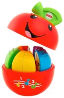 Интерактивная развивающая игрушка Fisher-Price Смейся и учись. Обучающее яблочко красный