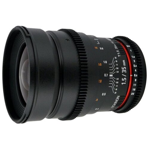 Объектив SAMYANG MF 35mm T15 ED AS UMC VDSLR Canon EF 4037000₽