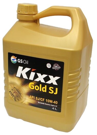 Полусинтетическое моторное масло Kixx Gold SJ 10W-40