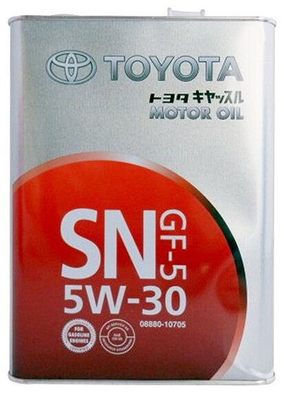 Моторное масло TOYOTA SN 5W-30 4 л