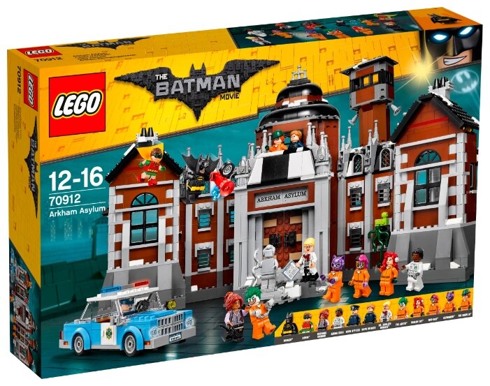 Конструктор LEGO The Batman Movie 70912 Клиника Аркхэм, 1628 дет.