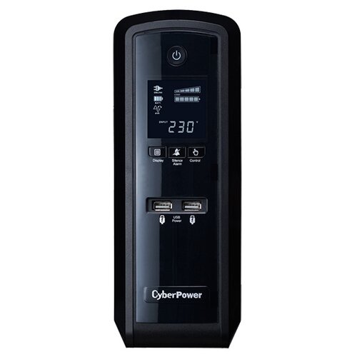Интерактивный ИБП CyberPower CP1500EPFCLCD черный 1500 Вт