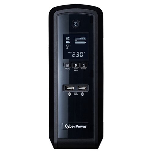 Интерактивный ИБП CyberPower CP1500EPFCLCD черный 1500 Вт интерактивный ибп cyberpower cp1300epfclcd черный 780 вт