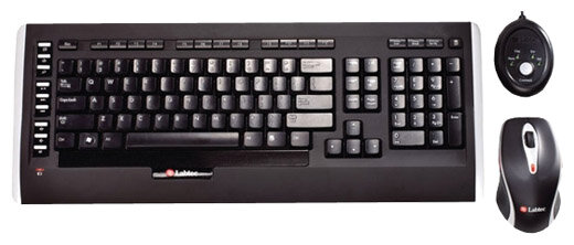 Клавиатура и мышь Labtec Laser Wireless Desktop 1200 Black USB