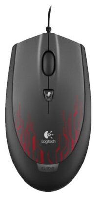 Игровая мышь Logitech Gaming Mouse G100 Red USB