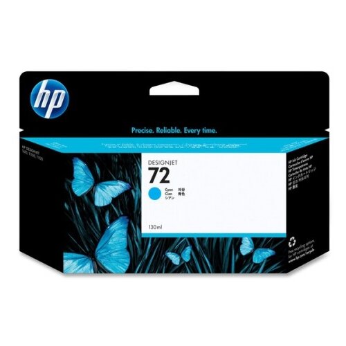 Картридж HP C9371A, 800 стр, голубой c9371a картридж hp 72 130 ml cyan designjet ink cartridge