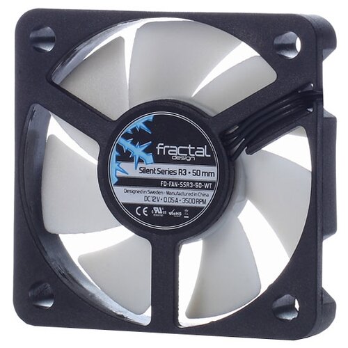 Вентилятор для корпуса FRACTAL DESIGN SILENT SERIES R3 50mm FD-FAN-SSR3-50-WT