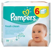 Влажные салфетки Pampers Fresh Clean 64 шт.