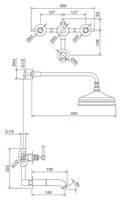 Верхний душ la Torre Victoria III 25747 LE