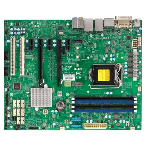 Материнская плата Supermicro X11SAE Retail Retail материнская плата supermicro x11sae b oem