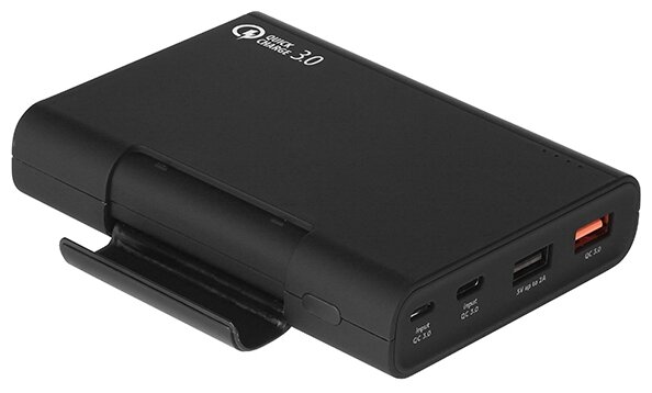 Портативный аккумулятор Qumo PowerAid QC 30 10400