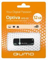 Флешка Qumo Optiva OFD-02 32Gb черный