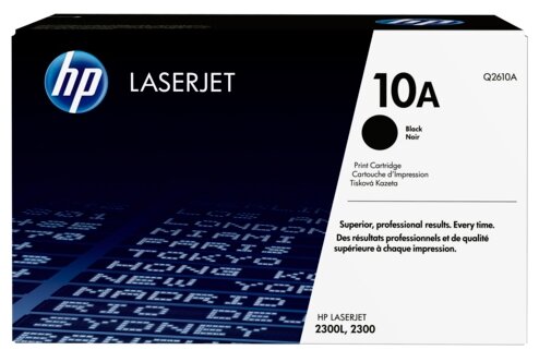 HP 10A (черный) для HP LaserJet 2300 - фото №1