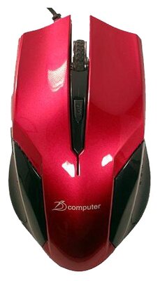 Мышь D-computer MO-053 Red USB