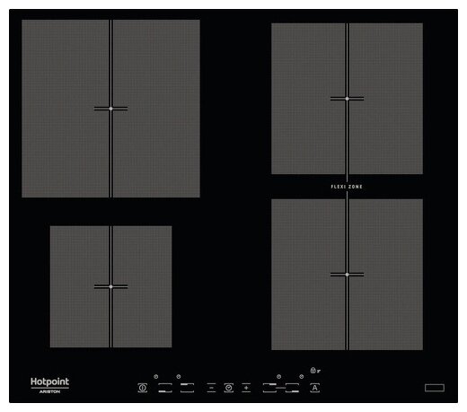 Индукционная варочная панель HotpointAriston KIA 641 B C