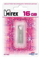 Флешка Mirex INTRO 16GB стальной