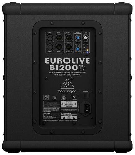behringer b1200d pro