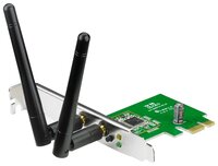 Wi-Fi адаптер ASUS PCE-N15 зеленый
