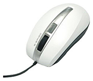 Мышь e-blue EMS052J00 White USB+PS/2