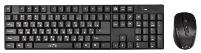 Oklick Клавиатура и мышь Oklick 210 M Wireless Keyboard&Optical Mouse Black USB