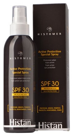 Солнцезащитный спрей для лица и тела Histan SPF30