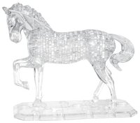 Пазл Educational Line 3D Crystal Puzzle - Лошадь XL (HJ042221) , элементов: 100 шт.