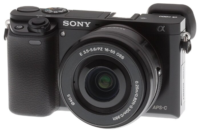 Sony Фотоаппарат со сменной оптикой Sony Alpha ILCE-6000 Kit