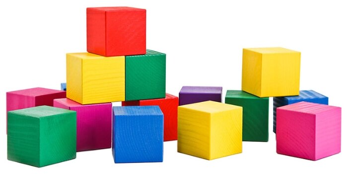 Кубики Томик Цветные 2323