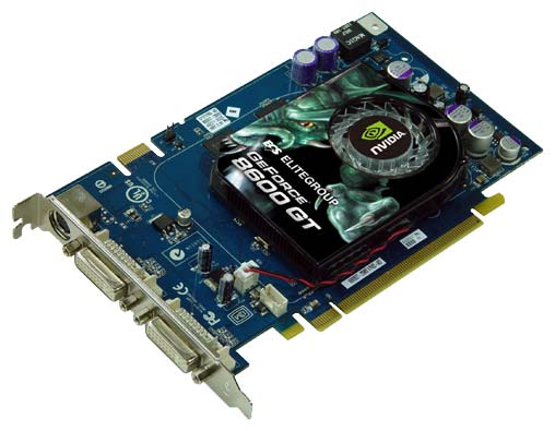 Видеокарта ECS GeForce 8600 GT 560Mhz PCI-E 256Mb 1400Mhz 128 bit 2xDVI TV YPrPb