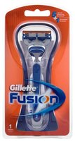 Бритвенный станок Gillette Fusion сменные лезвия: 1 шт.