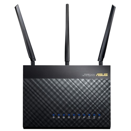 фото Wi-Fi роутер ASUS RT-AC68U черный