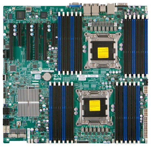 Материнская плата SUPERMICRO X9DRI-LN4F+ Dual Socket Xeon LGA2011