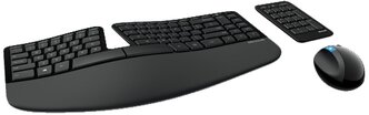 Клавиатура и мышь Microsoft Sculpt Ergonomic Desktop Black USB