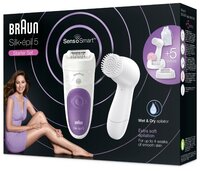 Эпилятор Braun 5-870 Silk-epil 5 белый/фиолетовый