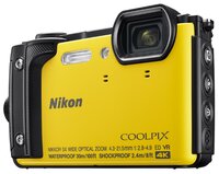 Компактный фотоаппарат Nikon Coolpix W300 желтый