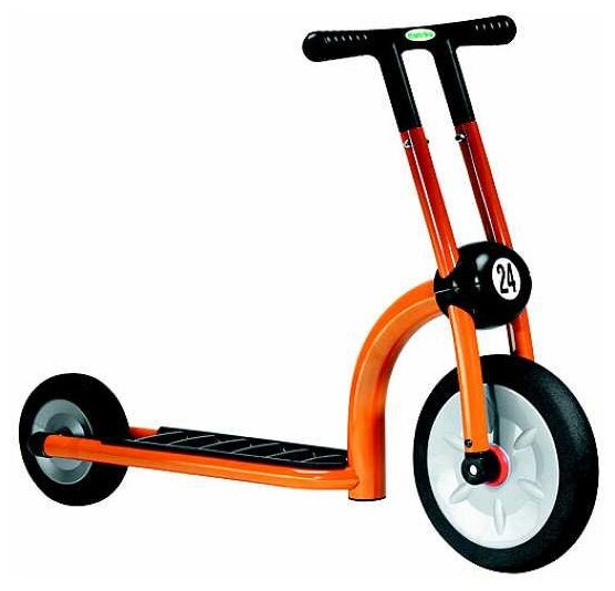 200-11 Скутер Динамик двухколесный оранжевый
