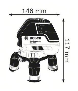 Лазерный нивелир Bosch GLL 3-50 Professional - фотография № 2