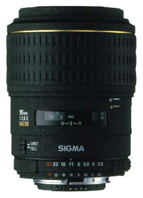 Объектив Sigma AF 105mm f/2.8 EX MACRO Nikon F