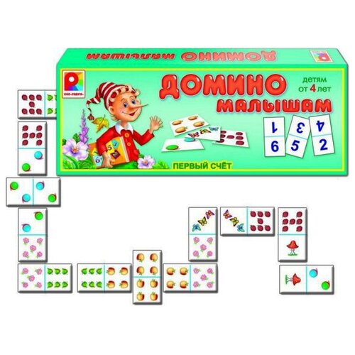 фото Настольная игра радуга домино