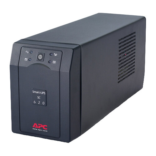 Интерактивный ИБП APC by Schneider Electric Smart-UPS SC620I серый 390 Вт