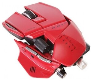 Беспроводная игровая мышь Mad Catz R.A.T.9 Wireless Gaming Mouse Gloss Red USB