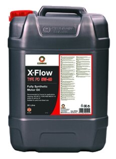 5W40 X-FLOW TYPE PD 20L _масло моторное синт. ACEA C3 API SL CF VW 505.01 FORD 917-A XFPD20L COMMA